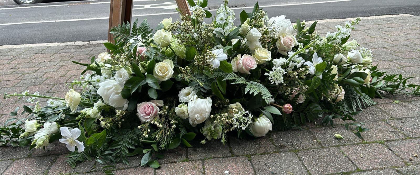 Funeral flowers from Blossom Flowers Chorlton in Chorlton-cum-Hardy